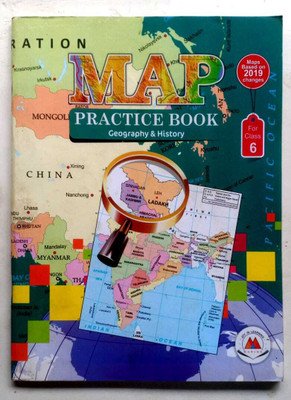 Map Practice Book Grography & History Class-6(Paperback, DR. THOMAS)