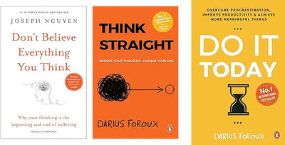 Dont Believe Everything You Think
do It Today
think Straight(Paperback, mix author)
