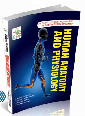 BestSellio Books | HUMAN ANATOMY AND PHYSIOLOGY In English | D Pharm 1st Year | PCI Syllabus(Paperback, Dr. Shivendra Agarwal, Dr.Girendra K Gautam, Dr. Saurabh Sharma, Dr. Prashant Upadhyay)