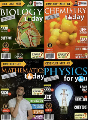 Biology Today, Chemistry Today, Mathematics Today And Physics For You October 2022 - By MTG PUBLICATIONS Pack Of 4(Paperback, MTG PUBLICATIONS)