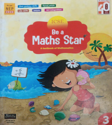 ICSE Be A Maths Star Class 3(Pepper back, Sunita arora)