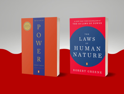 The 48 Laws Of Power & The Laws Of Human Nature (Combo, Robert Greene, Self-Help & Psychology, Paperback Edition)(Paperback, Robert Greene)