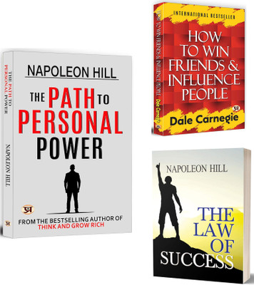 The Path To Personal Power + The Law Of Success + How To Win Friends & Influence People | Napoleon Hill And Dale Carnegie Best Self Help Books Combo | Easiest Way To Become Successful | Psychology Of Influence | Interpersonal Skills (Set Of 3 Books In English)(Paperback, Napoleon Hill, Dale Carnegie The Path To Personal Power + The Law Of Success + How To Win Friends & Influence People | Napoleon Hill And Dale Carnegie Best Self Help Books Combo | Easiest Way To Become Successful | Psychology Of Influence | Interpersonal Skills (Set Of 3 Books In English)(Paperback, Napoleon Hill, Dale Carnegie