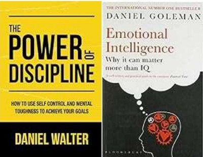 EMOTIONAL INTELLIGENCE + The Power Of Discipline (2 Books)(Paperback, DANIEL GOLEMAN, Daniel Walter)