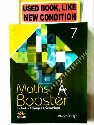 MATHS BOOSTER Class-7 (Old Book)(Paperback, Ashok Singh)