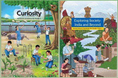NCERT Textbook Of Science & Social Science (Curiosity & Exploring Society : India And Beyond Part-I) (2 Book Set) For Grade - 7(Paperback, Ncert)