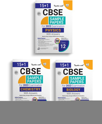 Together With CBSE Sample Papers Class 12 Physics,Chemistry,Biology ( EAD ) 2023 Board Exam (Based On Latest Exam Pattern 2022-23)(Paperback, Rachna Sagar)