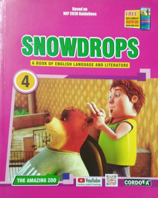 Snowdrops A Book Of English Language And Literature Class 4(Pepper back, Prabha Sharma)