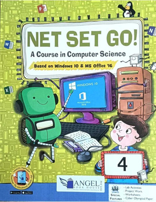 Net Set Go ! A Course In Computer Science Class-4(Paperback, Renuka Mark)