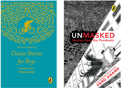 Unmasked: Stories From The Pandemic & Puffin Book Of Classic Stories For Boys ( Set Of 2)(Paperback, ANAND, PARO)