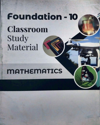 10th FOUNDATION STUDY MATERIAL MATHEMATICS BOOKLET- 1(Paperback, T)