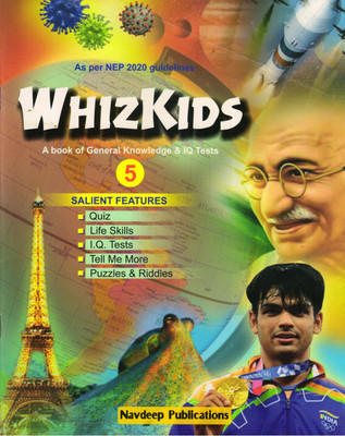 Navdeep, WHIZKIDS - 5 A Book Of General Knowledge & IQ Tests(Paperback, Mrs. D. Bhandari)