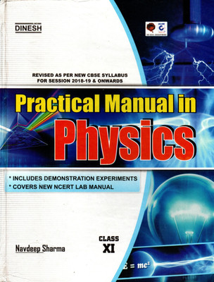 Practical Manual In Physics(Covers New Ncert Lab Manual) Class - 11(Hardcover, NAVDEEP SHARMA)
