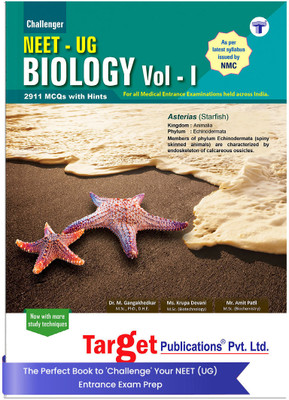 NEET UG Challenger Biology Book Vol 1 For Medical Entrance Exam 2025 | Previous Year Question & Chapterwise MCQs With Solution As Per Latest Syllabus Prescribed By NMC(Paperback, Content Team at Target Publications)