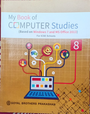 My Book Of Computer Studies Class 8(Pepper back, Rashi bansal)
