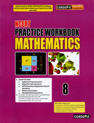 Cordova, Ncert Practice Workbook Mathematics - 8(PAPEBACK, JAGAT JITENDRA MATTO)