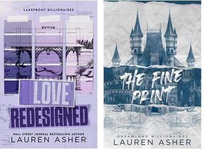 The Fine Print + Love Redesigned : Book (Paperback, Lauren Asher) (Asbookseller)(Paperback, Lauren Ashe)