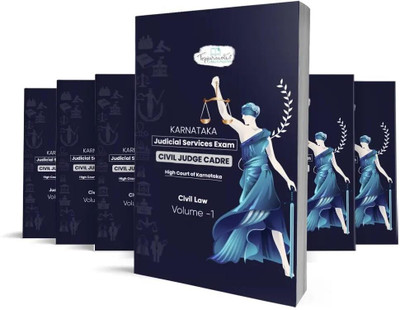 Karnataka Judicial Service Exam Preparation Study Material Guide Civil Judge Junior Division, English Medium Books Latest Edition(Perfect Paperback, TOPPERSNOTES)