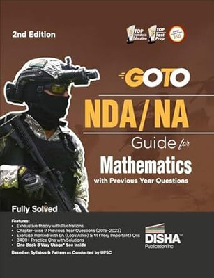 GOTO NDA/ NA Guide For Mathematics With Previous Year Questions(Paperback, DISHA EXPERTS)