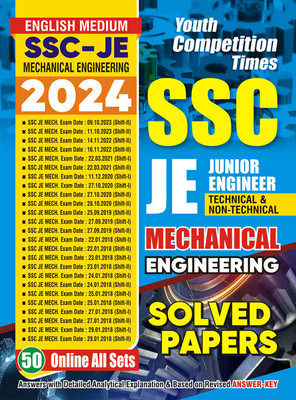 2024-25 SSC JE Mechanical Engineering Solved Papers(Paperback, YCT EXPERT TEAM)