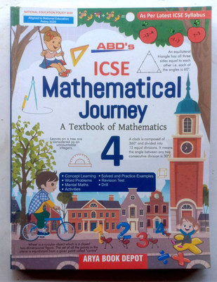 Icse Mathematical Journey Class-4(Paperback, SWATI KORDE)
