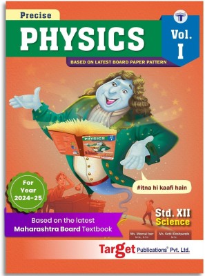 Std 12 Physics 1 Book | SYJC Science Guide | Precise Notes | HSC Maharashtra State Board | Based On The Std 12th New Syllabus(Paperback, Content Team at Target Publications)