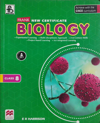 Frank New Certificate Biology Class 8(Paperback, E R Harrison)