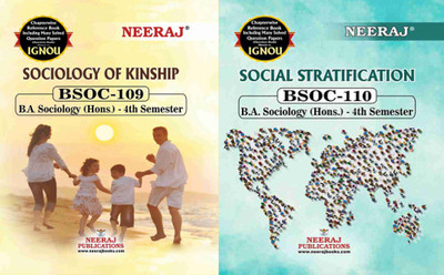 BSOC-109-Sociology Of Kinship BSOC-110 Social Stratification(Paperback, Expert Panel)