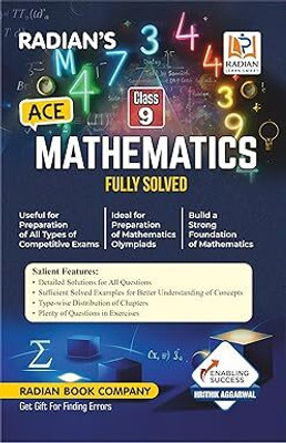 Ace Mathematics Book For Class 9 | Useful For: JNV, Sainik School (AISSEE), RMS, Olympiad, And Other Entrance & Competitive Exams In English 2026(Paperback, RANDIAN, &)