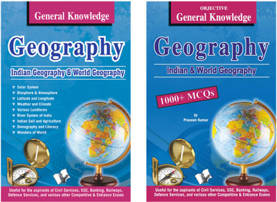 General Knowledge Geography For Competitive Exams Combo (Set Of 2 Books)(Paperback, Prasoon Kumar)