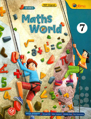 Revised Maths World, Optima, G. Ram Books For Class-7(Paperback, Dr. RAM MOHAN, Pravin D Pannase)