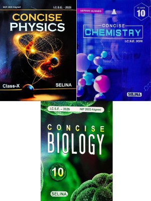 Selina ICSE Concise Physics, Chemistry, Biology Class 10 For Examination 2026(Paperback, Dr. S.P. Singh, H.S Vishnoi)