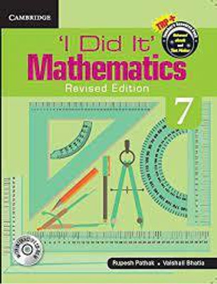 I Did It Mathematics Book 7 (Revised)(Paperback, Rupesh Pathak, Vaishali Bhatia)