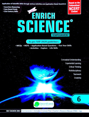 Let’s Enrich Science Class 6 | 2025 Latest Edition | NEP 2020 & NCF 2023 Aligned | Conceptual + Experiential Learning | Trusted By 10,000+ Teachers(Paperback, Shakuntala Datta, Sonu Gupta, Dr. Srishti Bhardwa)