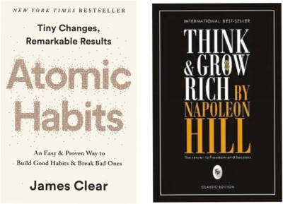Atomic Habits And Think And Grow Rich(Paperback, James Clear, Napolean hill)