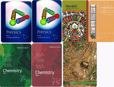 NCERT Textbooks For Class 11th (PCBE) - Physics Part 1&2, Chemistry Part 1&2, Biology And English - Set Of 7 Books - New Edition 2025(Hardcover, NCERT)