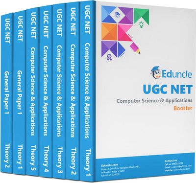 NTA UGC NET/JRF Computer Science And Application Book For Paper 1 & 2 (Set Of 7) - Latest Edition By Eduncle(Paperback, Eduncle)