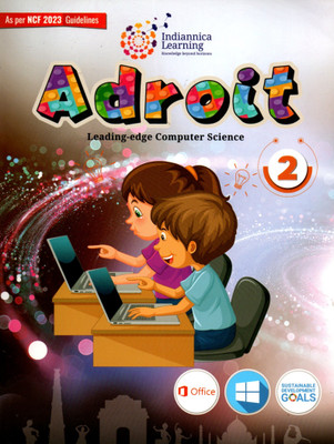 Adroit Leading-Edge Computer Science, Class-2, Indiannica Learning(PAPEBACK, ARPITA SINGH)