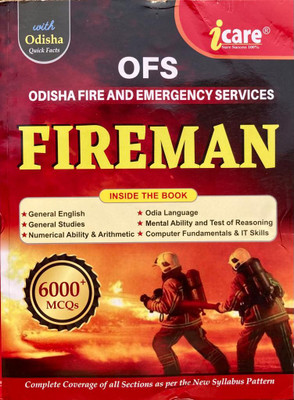 Ofs Odisha Fire And Emergency Services Fireman 600+ Mcqs Icare Publications(Paperback, ICARE GROUP OF WRITERS)