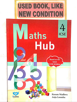 ICSE MATHS HUB Class-4 (Old Book)(Paperback, Kusum Wadhwa)