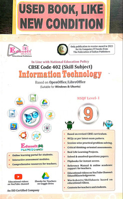 CBSE Information Technology Class-9 (Old Book)(Paperback, Gagan Agrawal, David Singh)