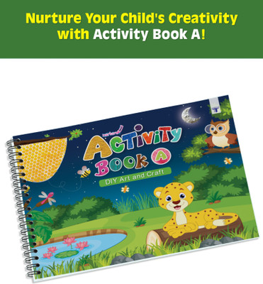Nurture Activity Book For Kids In English | Part A | Children Book | 39 DIY Craft, Art And Craft Book | Age 5 To 10 Year Old(Paperback, Target Publications)