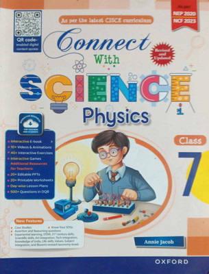 Connect With Science Physics Class 7(Pepper back, Annie jacob)