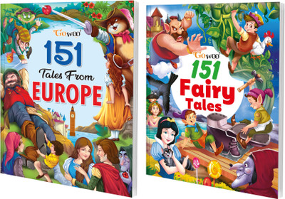 151 Tales From Europe And 151 Fairy Tales I Combo Pack Of 2 Books I 300+ Stories For Children By Gowoo(Paperback, Manoj Publication editorial board)