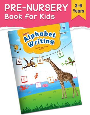 Blossom English Alphabet Writing Book For Kids | 3 To 5 Year Old | ABCD Capital And Small Letter Practice And Activities For Nursery Children | 55 Practice Boxes For Each Letter(Paperback, Content Team at Target Publications)