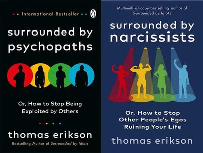 Surrounded By Narcissists+Surrounded By Psychopaths (Paperback, Thomas Erikson)(Paperback, Thomas Erikson)