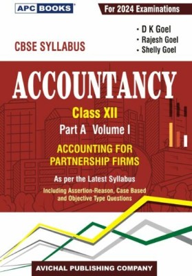 Accountancy Class- XII (Part-A) - Vol. I For 2024 Examination(Paperback, d k goel, rajesh goel, shelly goel)