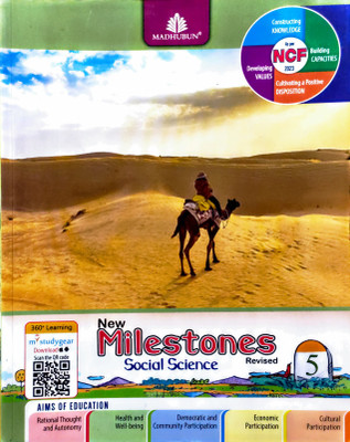 Madhubun New Milestones Social Science Class 5 | Revised Edition | As Per NCF 2023 | Madhubun Social Studies Book For Class 5 Students(Paperback, SAVITA KHANNA)