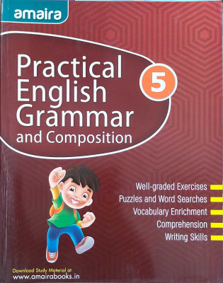 Amaira Practical English Grammar And Composition Class 5(Paperback, M. Mangalaprathaban)
