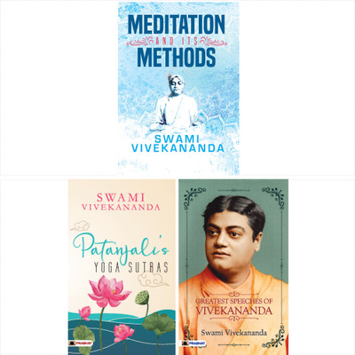 Meditation And I'ts Methods, Patanjali’S Yoga Sutras, Greatest Speeches Of Vivekananda(Paperback, Swami Vivekananda, Swami Vivekananda)